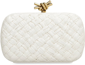 Pochette Knot in pelle-1